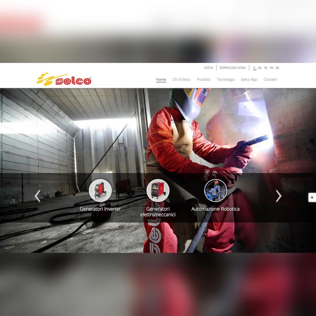 Selco, sito web