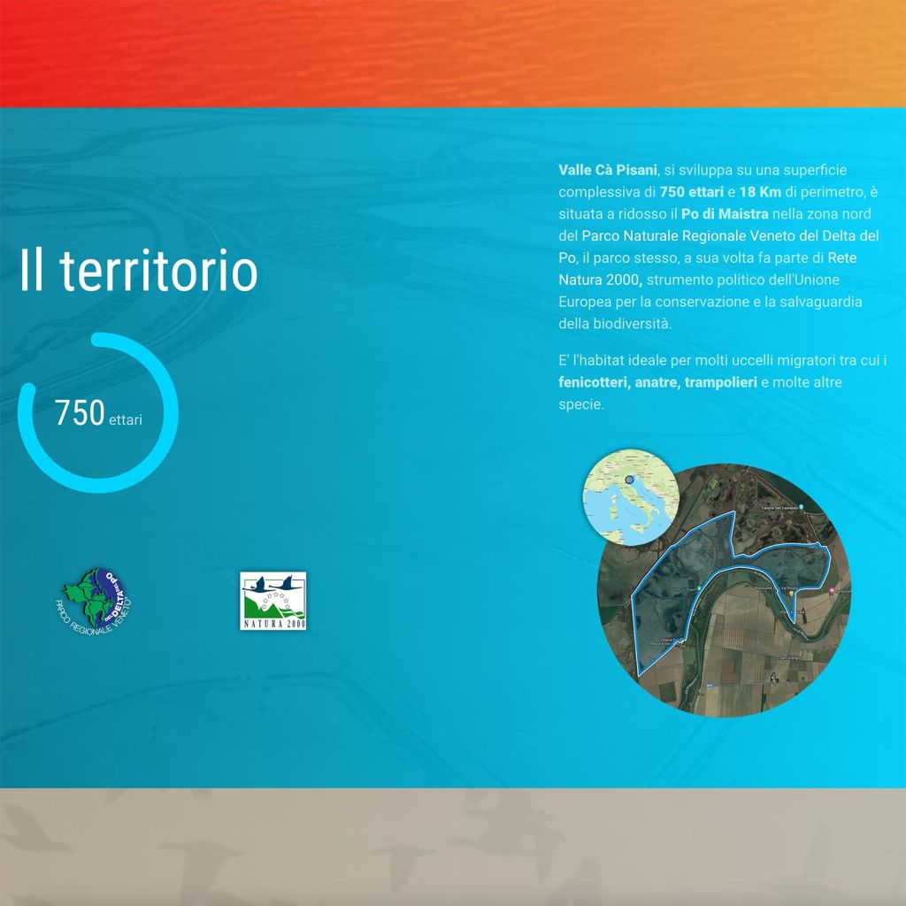 Valle C&agrave; Pisani, il territorio